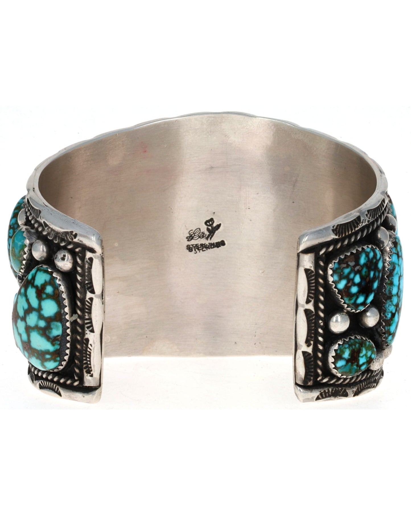 Multi-Color Natural Kingman Turquoise Cluster Bracelet