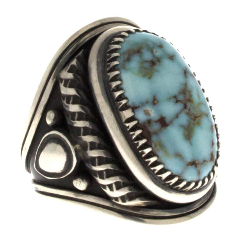 11.75 - Natural Dry Creek Turquoise Ring - R#1529 - Native American ...